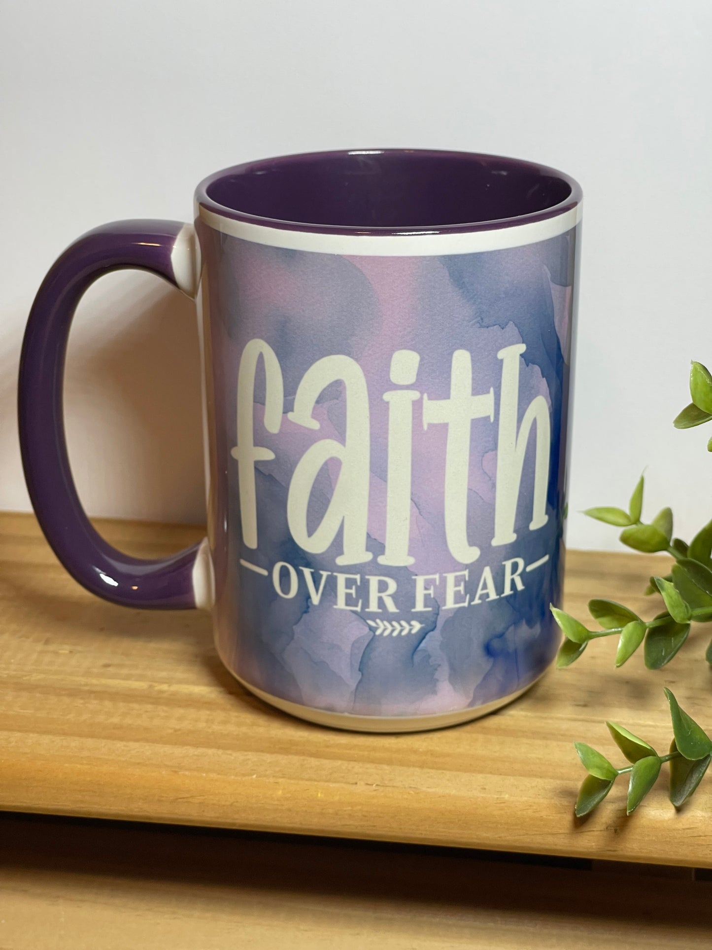 Faith Over Fear Mug