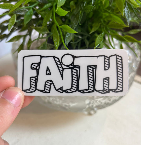Faith Sticker