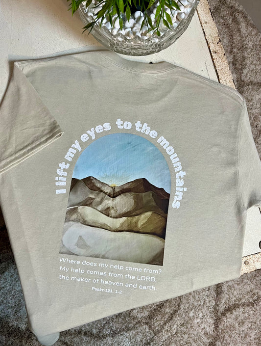 I lift my eyes to the mountains T-Shirt