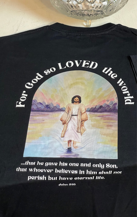 Jesus Walking Sweatshirt