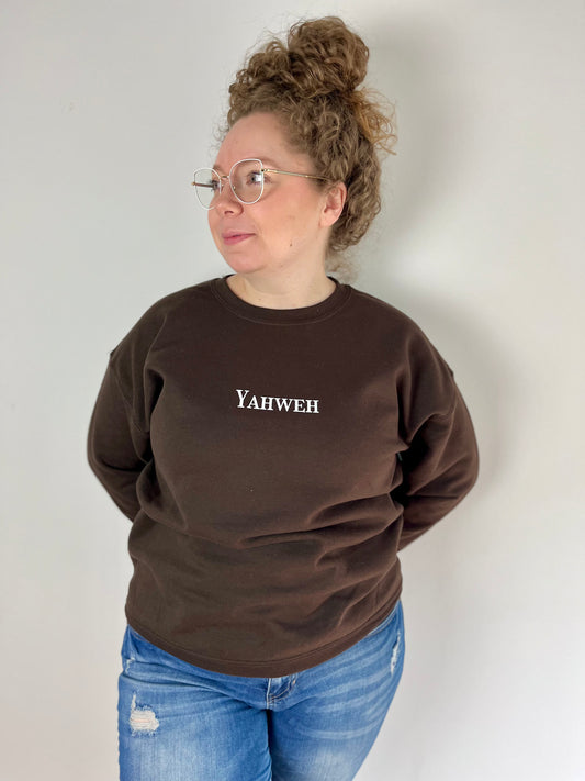 Yahweh Brown Sweatshirt