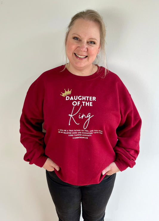 Daughter Of The King Garnet Sweatshirt