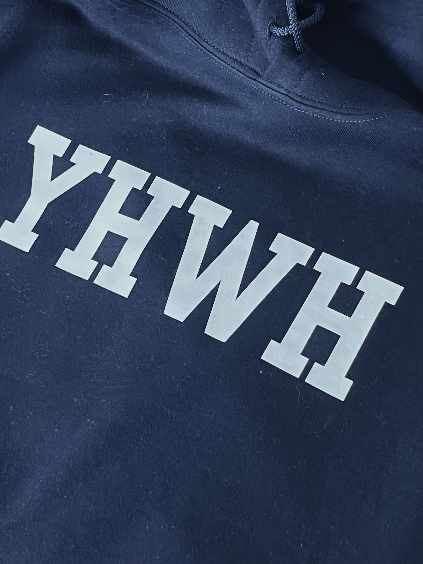 YHWH Navy Hoodie