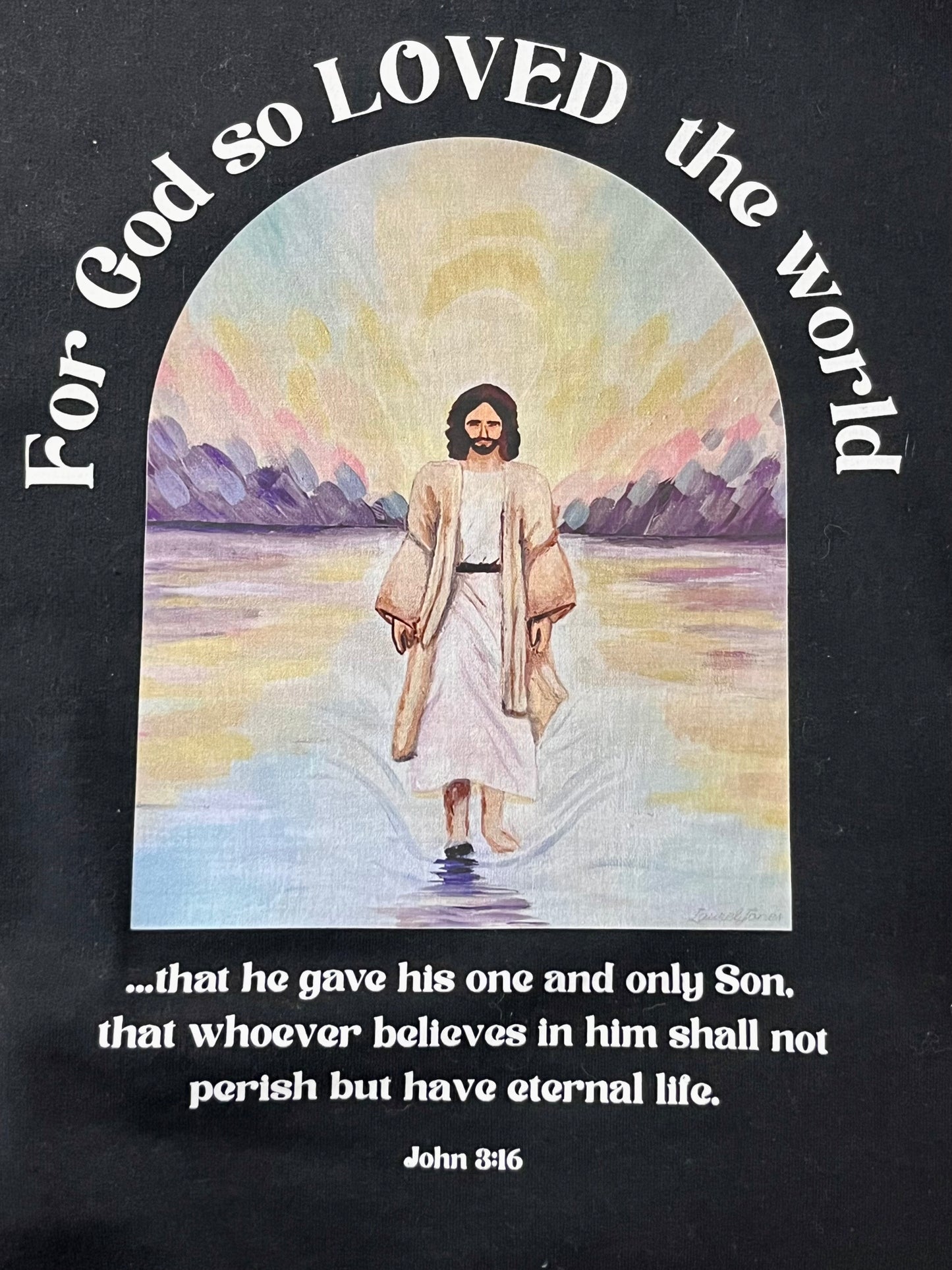 Jesus Walking Hoodie