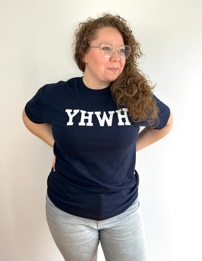 YHWH Navy T-Shirt